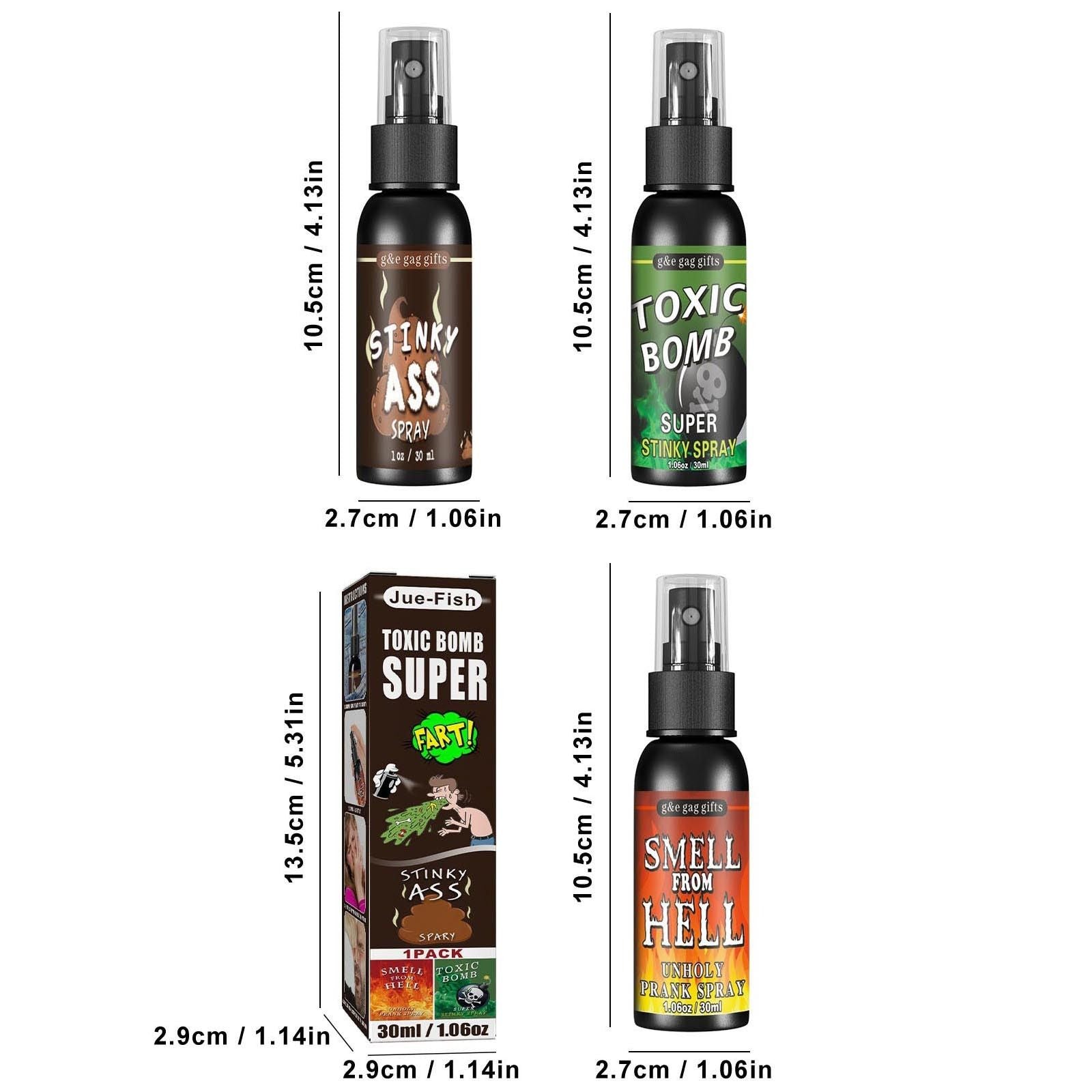 30ml Prank Fart Spray - Extra Strong Smelly Gag Gift