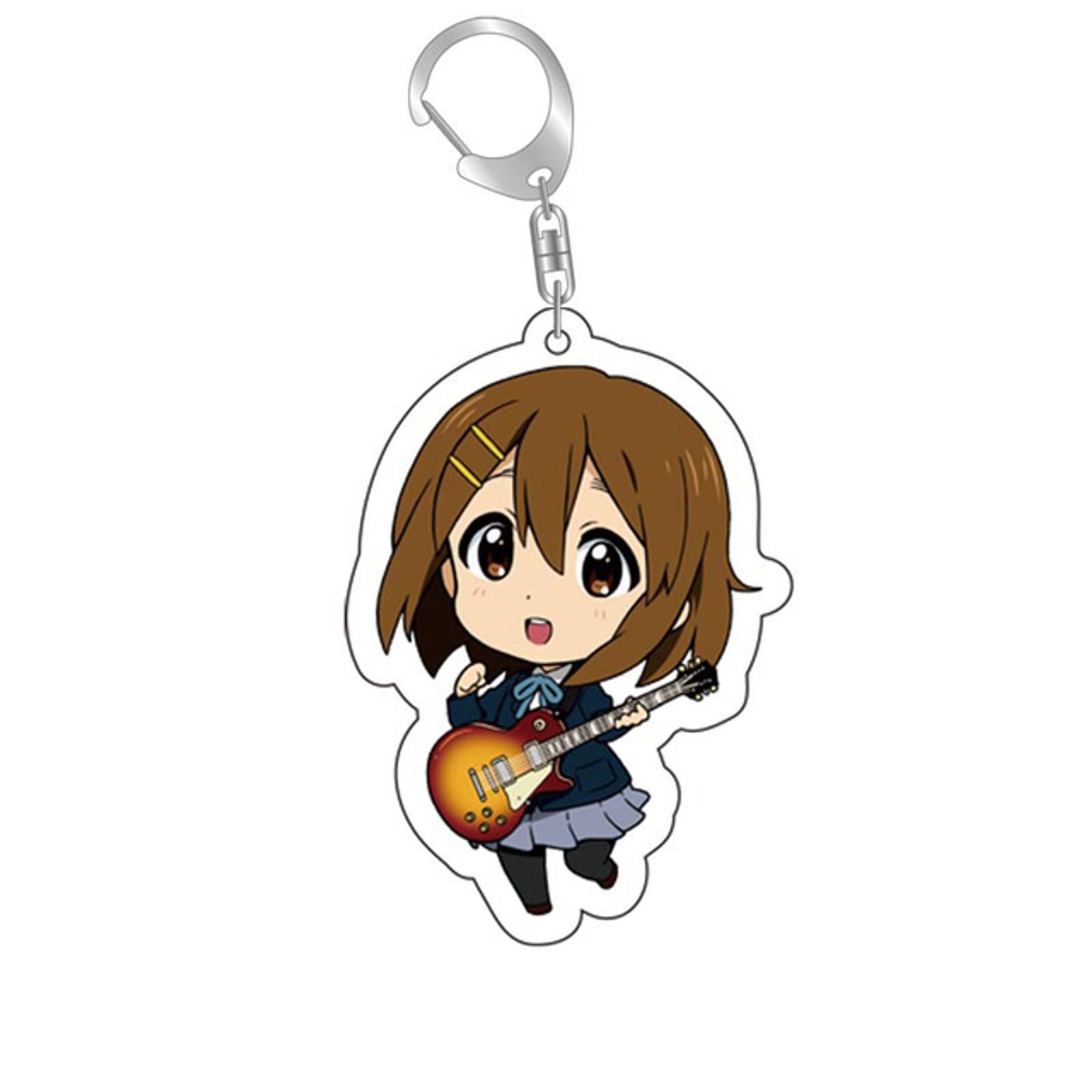 Anime K-ON! Hirasawa Keychain - Cartoon Cosplay Pendant