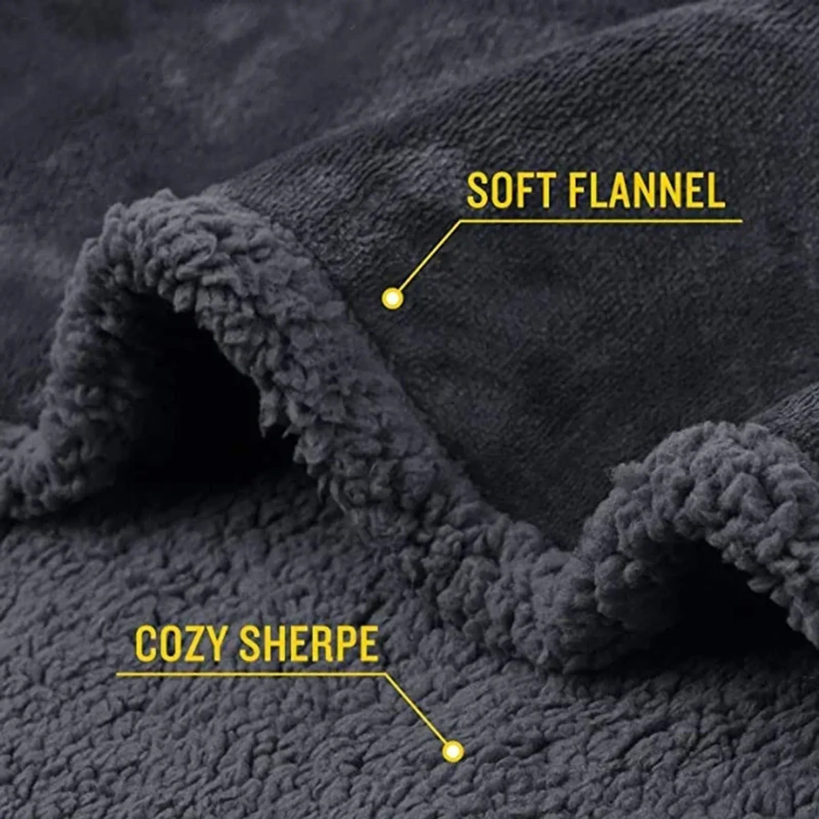 Cozy Winter Shaggy Blanket for Couples