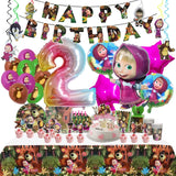 Masha and Bear Birthday Party Decoration Kit