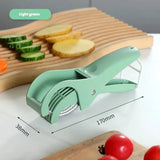 HooFun Stainless Steel Vegetable and Fruit Slicer