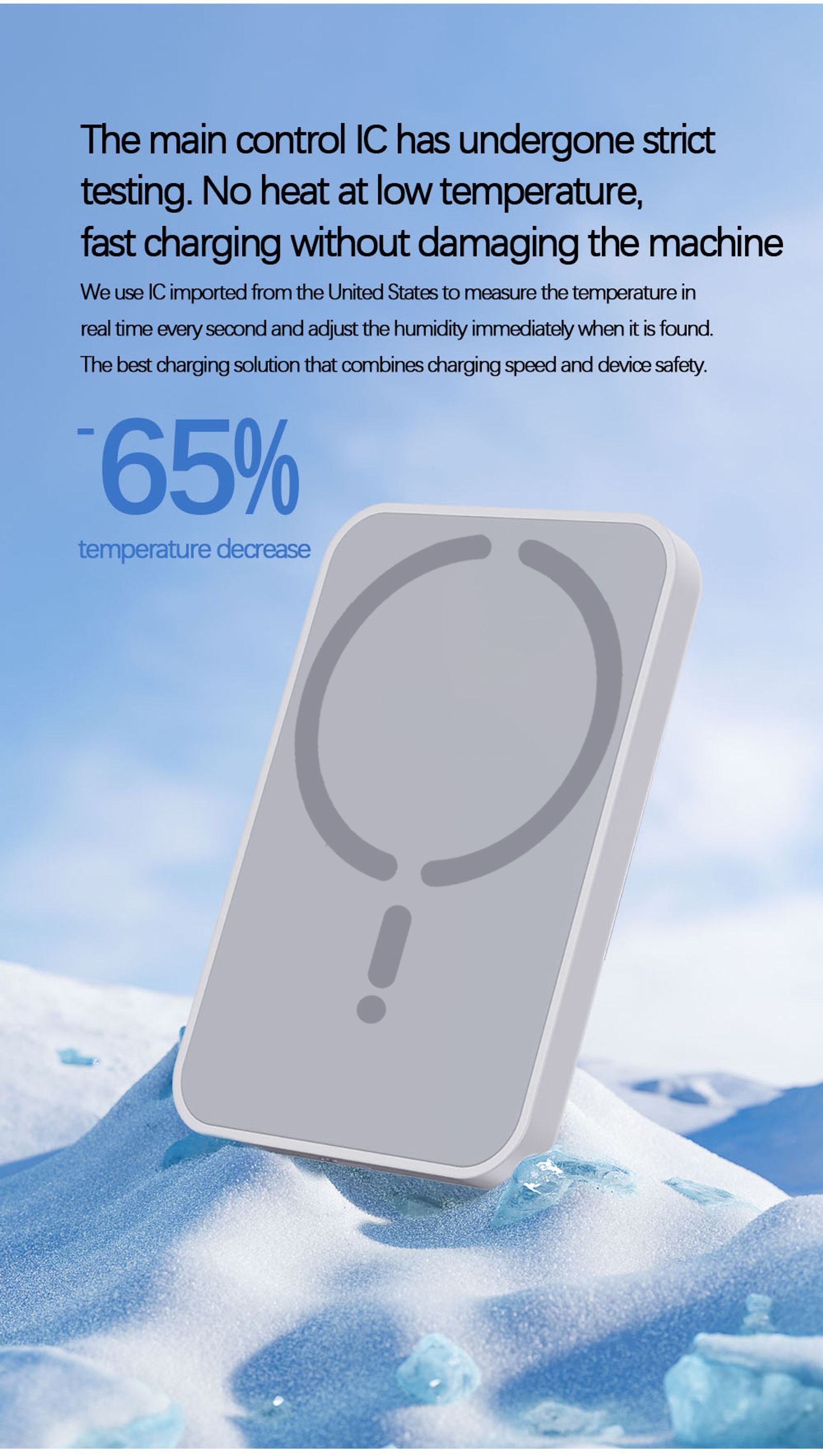 15W Magnetic Wireless Charger for iPhone 12-16 Pro Max