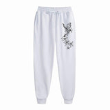 Women's High Quality Floral & Butterfly Print Jogging Pants