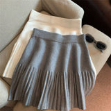 Korean Sweet Pleated Mini Skirt for Women