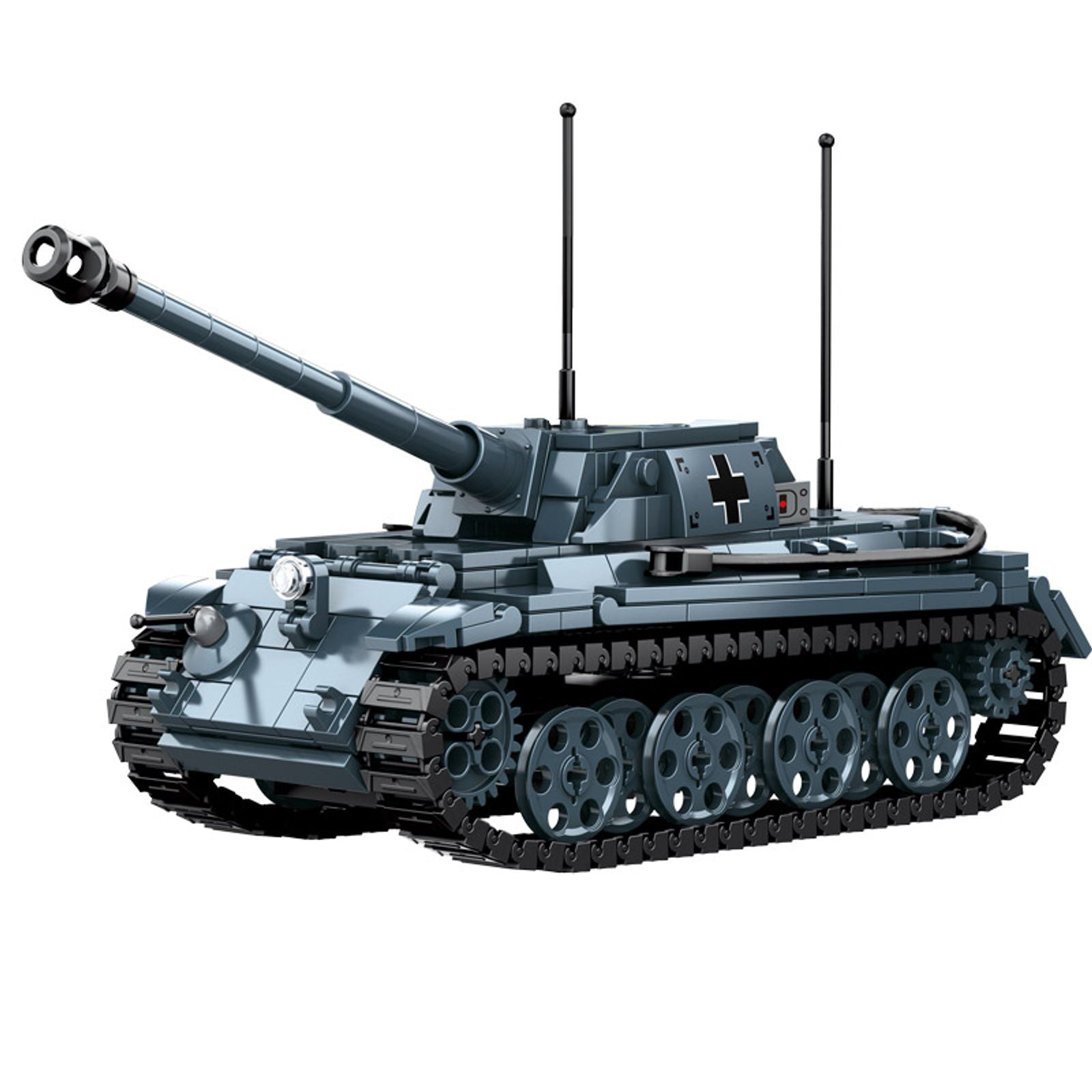 WW2 Army Soldiers Armor Halftrack Tank Building Blocks