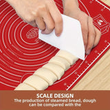 Non-Stick Baking Mat for Pizza & Cakes - Easy Clean