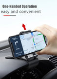 Universal Car Phone Holder - 360° Rotatable Dashboard Stand