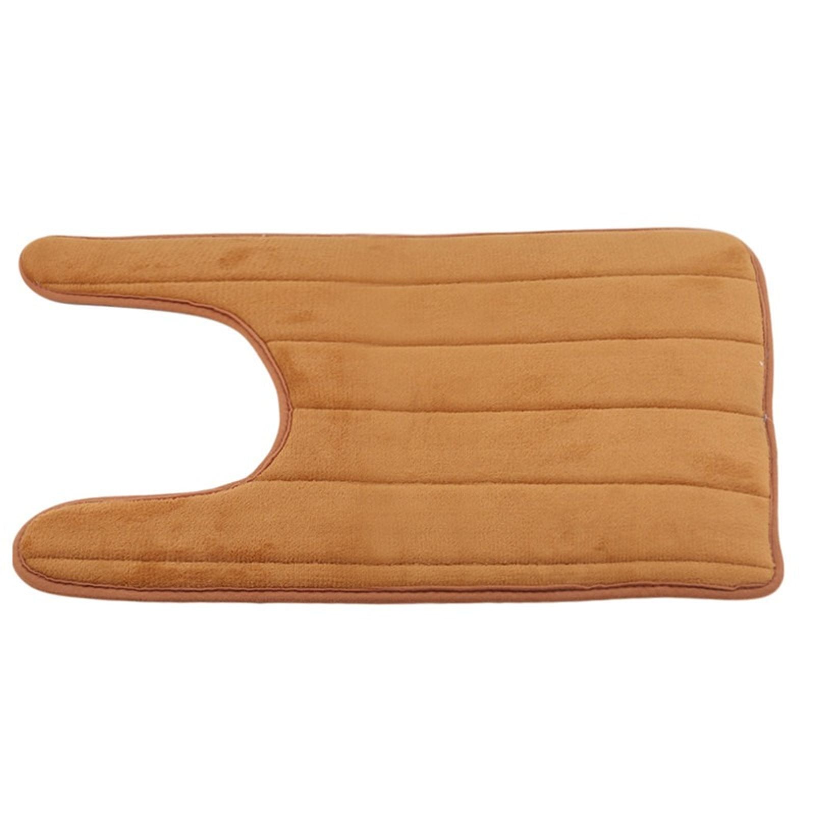 U-Shaped Water Absorbing Bathroom Mats