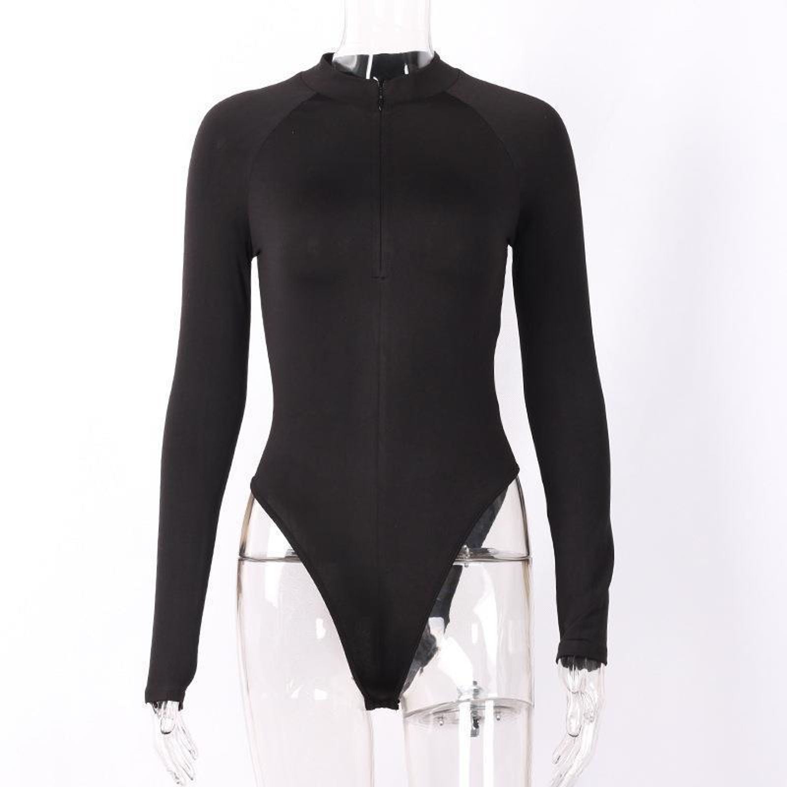 Sexy Long Sleeve Bodysuit for Women