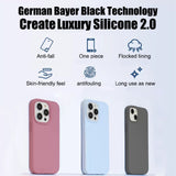 Luxury Liquid Silicone Phone Case for iPhone 11-16 Pro Max