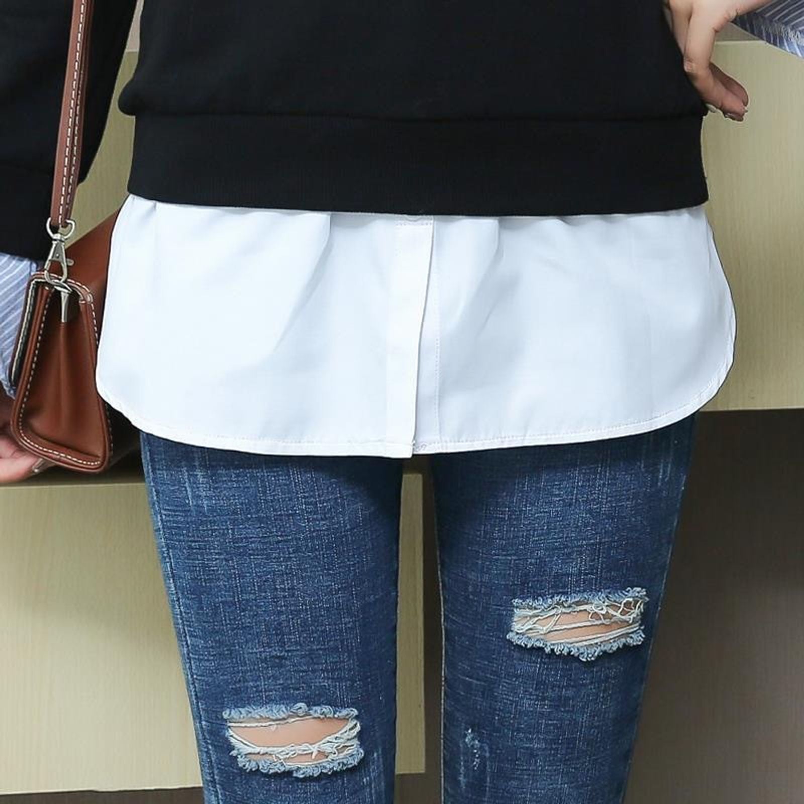 Adjustable Layering Blouse Extender for Women