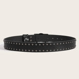 Luxury Punk Goth Rivet Belt for Men and Women