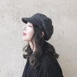 Retro Women's Plaid Newsboy Beret Cap
