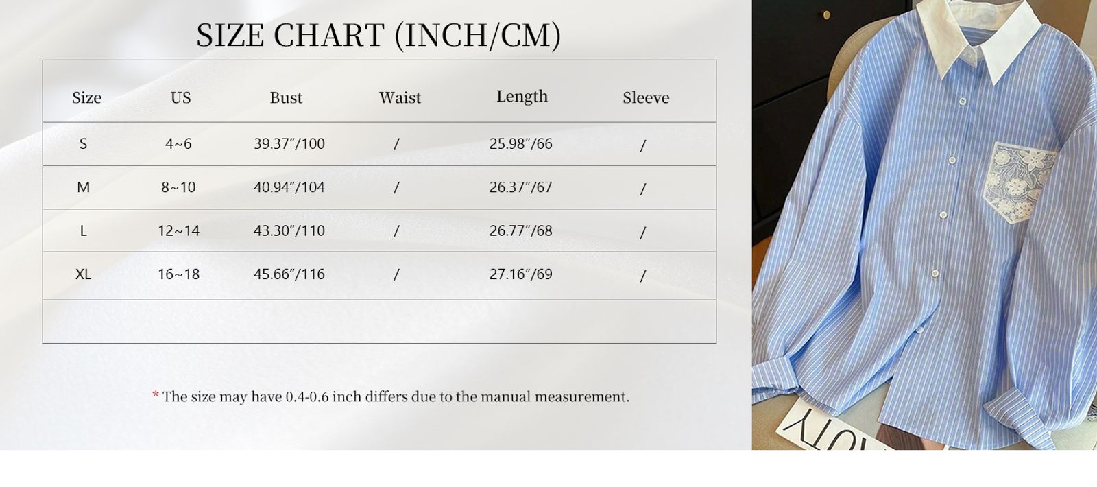 Women's Striped Lace Pocket Shirt for Casual Looks