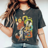 Men's and Women's Cotton Graphic T-Shirt - Nick and Judy