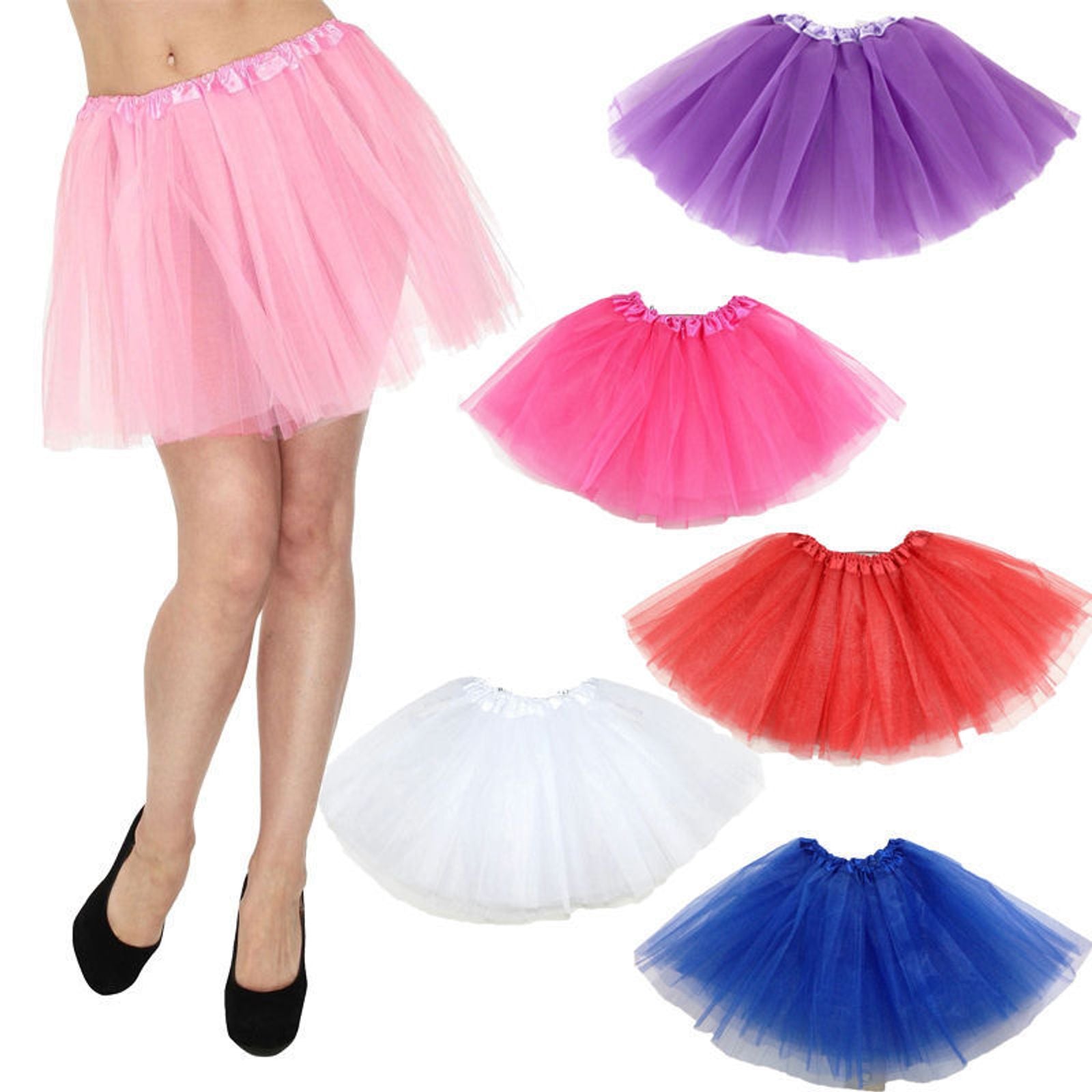Women’s Vintage Tulle Mini Skirt for Summer Parties