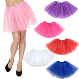 Women’s Vintage Tulle Mini Skirt for Summer Parties