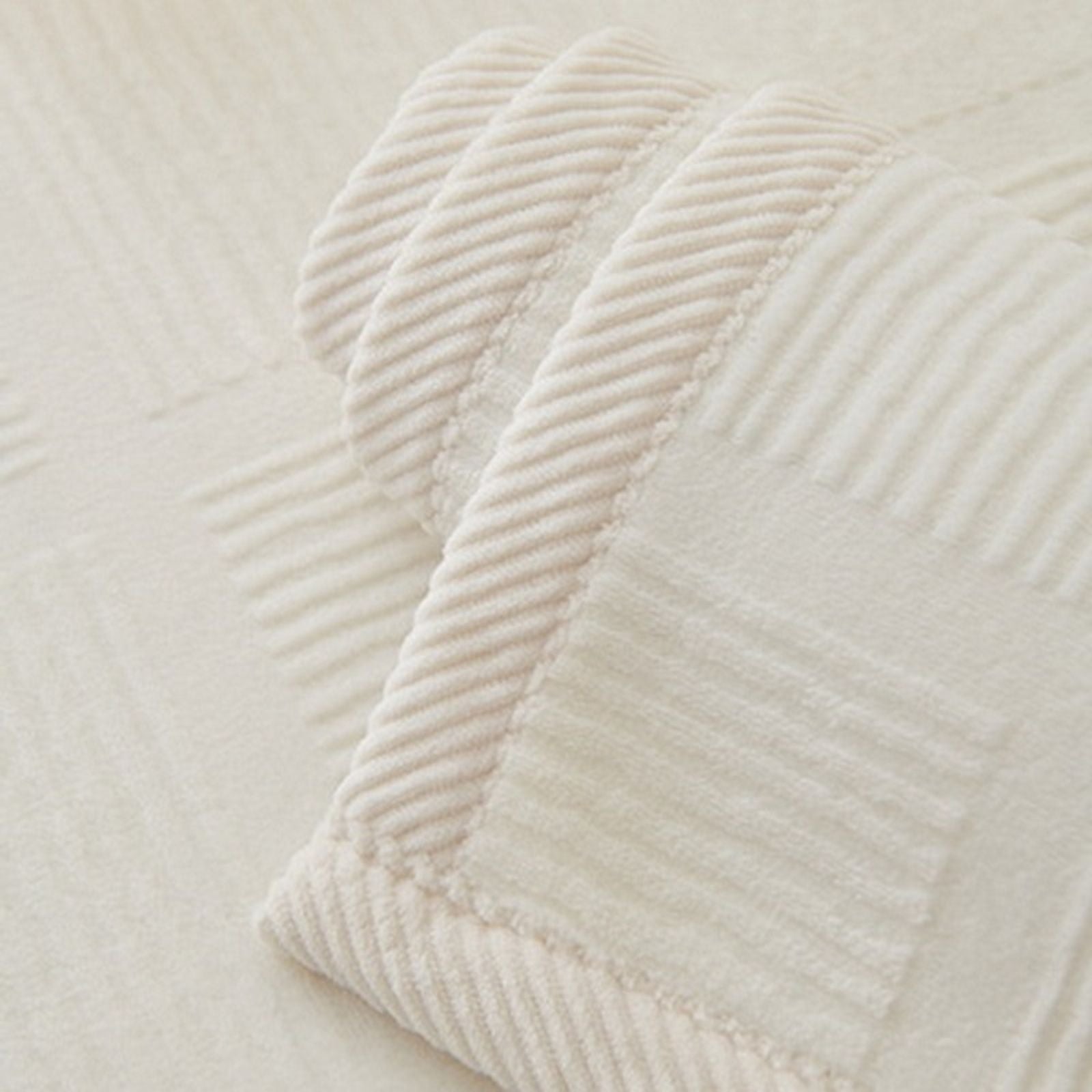 Non-Slip Plush Sofa Cover for Winter Comfort