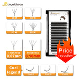 3D 4D 5D Fake Eyelashes - Naturally Curled Premade Volume Fans