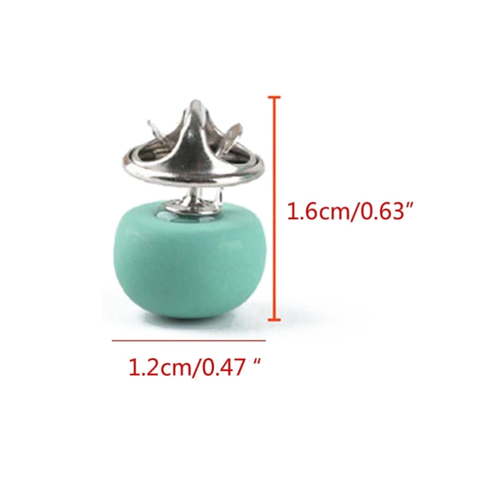 10 Pcs Imitation Pearl Brooch Buttons for DIY