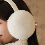 Solid Soft Plush Ear Warmers for Winter