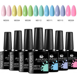 7pc Nail Gel Polish Set for DIY Nail Art Design
