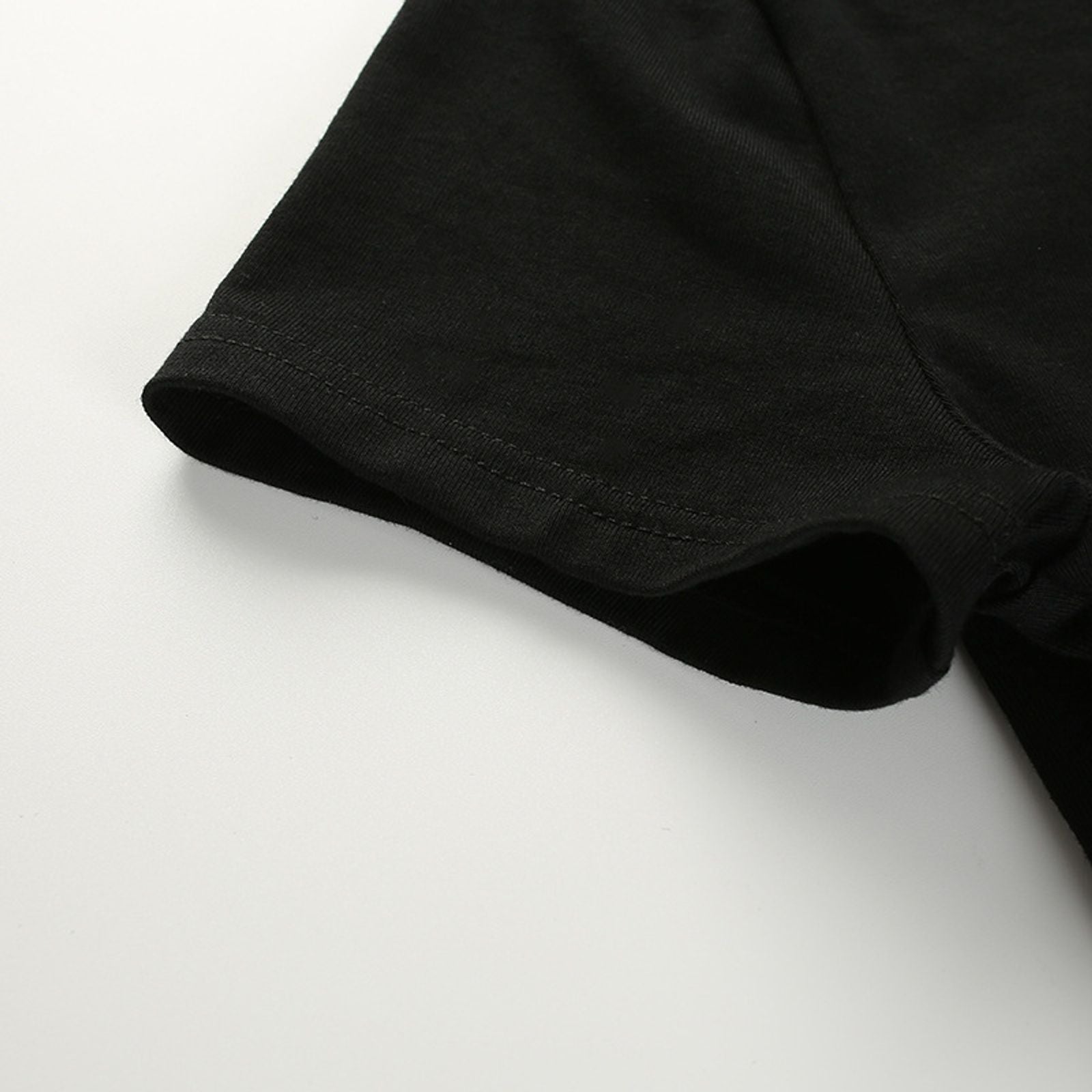 Women’s Black Short Sleeve Crop Top