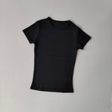 Women's Short Sleeve T-Shirt for Running and Yoga