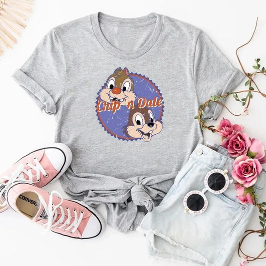 Chip 'n' Dale Retro Couples Holiday Shirt