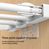 White Expandable Divider for Kitchen and Bathroom Storage