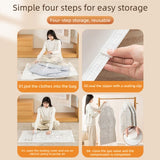 Vacuum Compression Storage Bag for Coats and Clothes