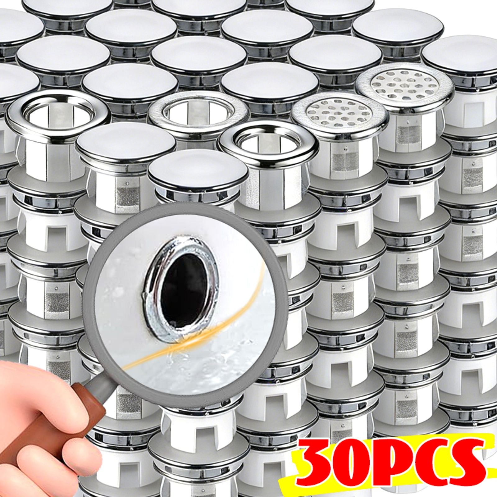 Sink Overflow Ring Cover for Easy Installation