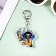 Disney Stitch Nightmare Before Christmas Acrylic Keychain