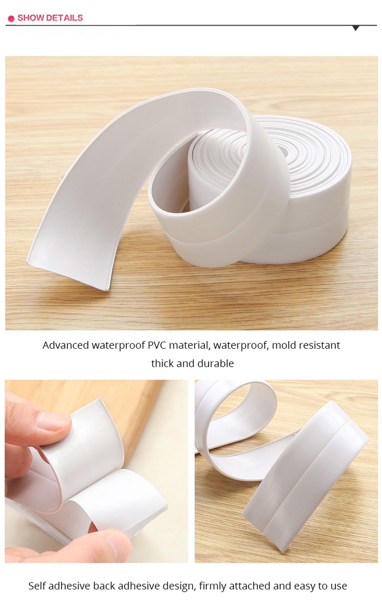 Waterproof Bathroom Wall Sealing Tape