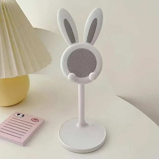Cute Rabbit Mobile Phone Stand - Adjustable Desktop Holder