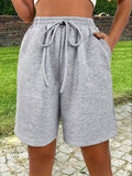 Casual Wide-Leg Sports Shorts for Women