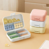 Portable Mini Pill Box - Weekly Organizer with Double Seal