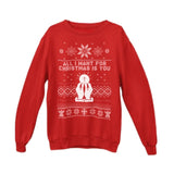 All I Want for Christmas Is You Catholic Christmas Hoody