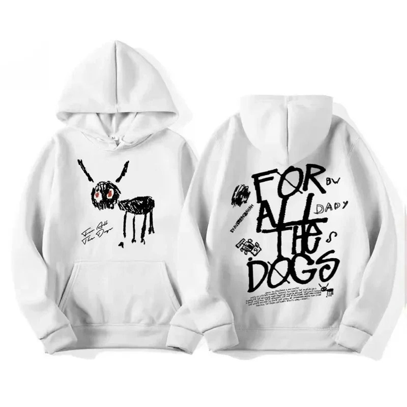 Drake All The Dogs Graphic Oversized Hoodie