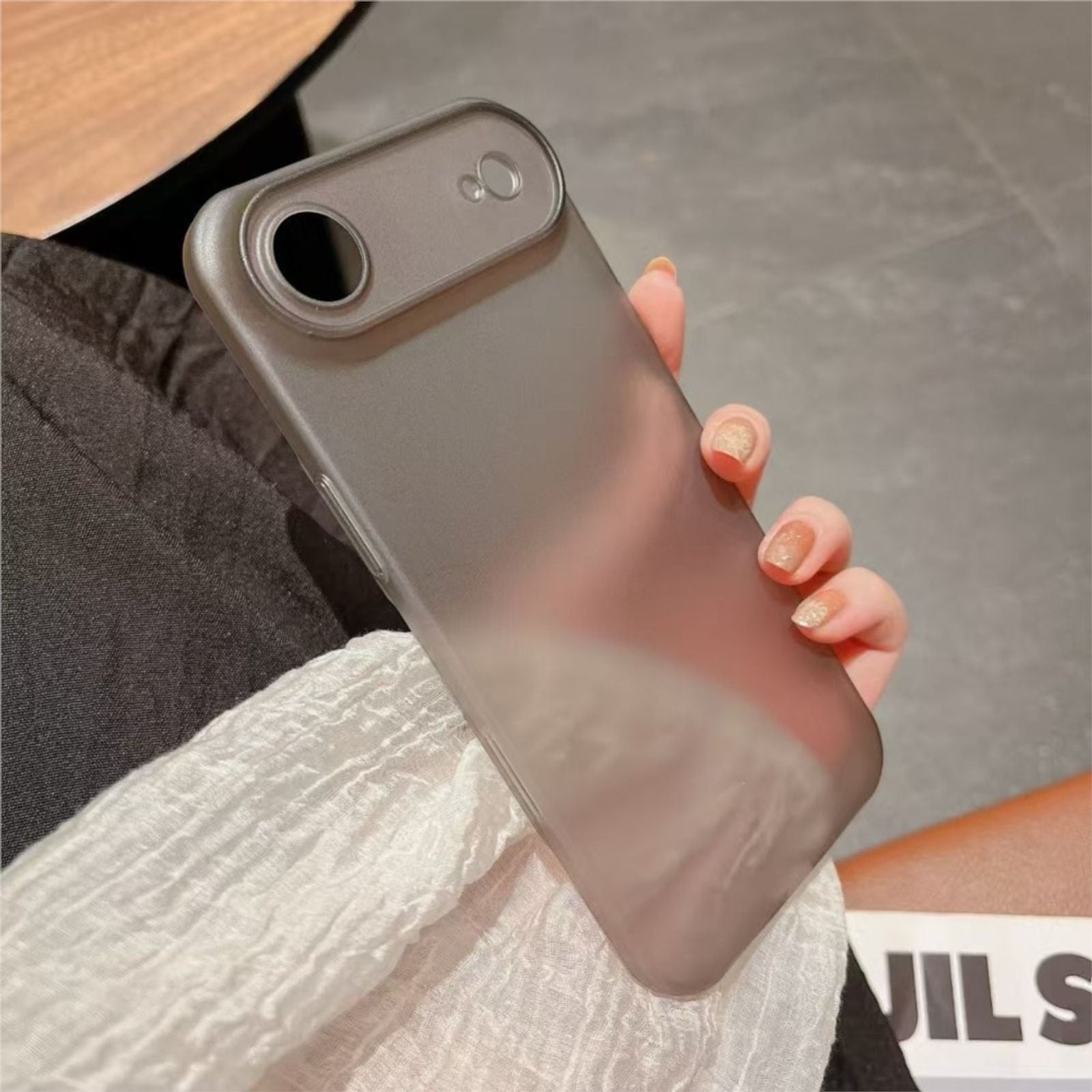Luxury Slim Ultra Thin Matte Clear Case for iPhone 17 Pro Max
