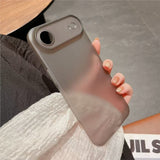 Luxury Slim Ultra Thin Matte Clear Case for iPhone 17 Pro Max