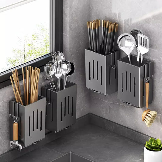 Multifunctional Kitchen Chopsticks Holder and Drying Rack