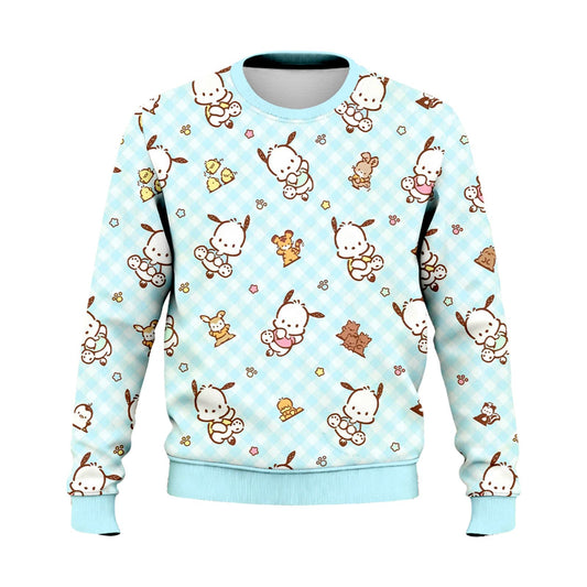 Kuromi Pink Dessert Oversized Sweatshirt