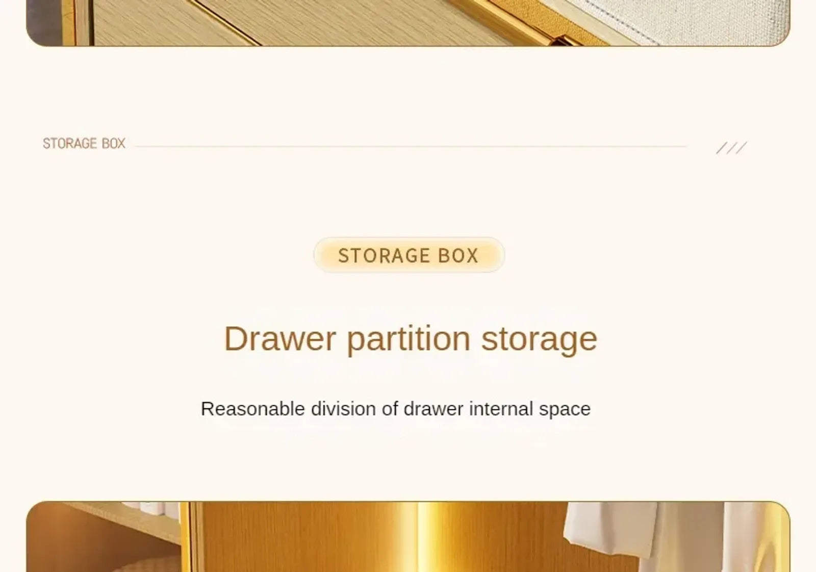 Fabric Drawer Organizers for Underwear and Socks