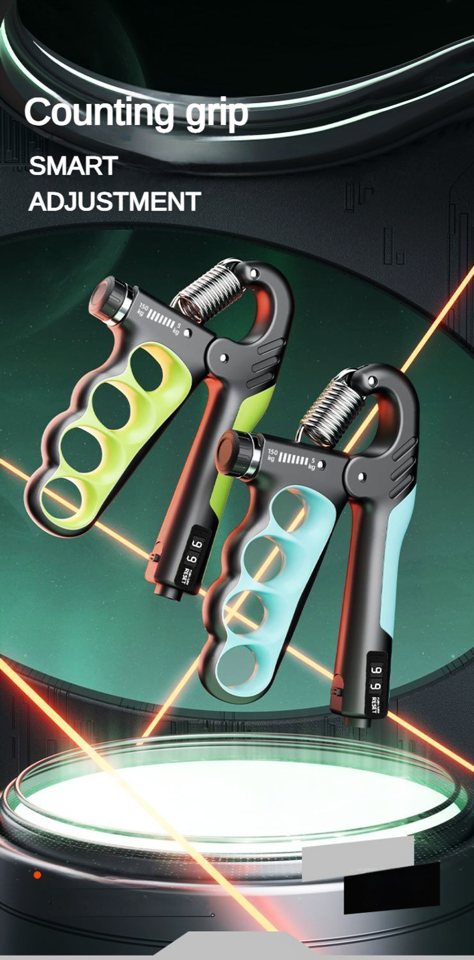 Adjustable Grip Strength Device for Rehabilitation & Training