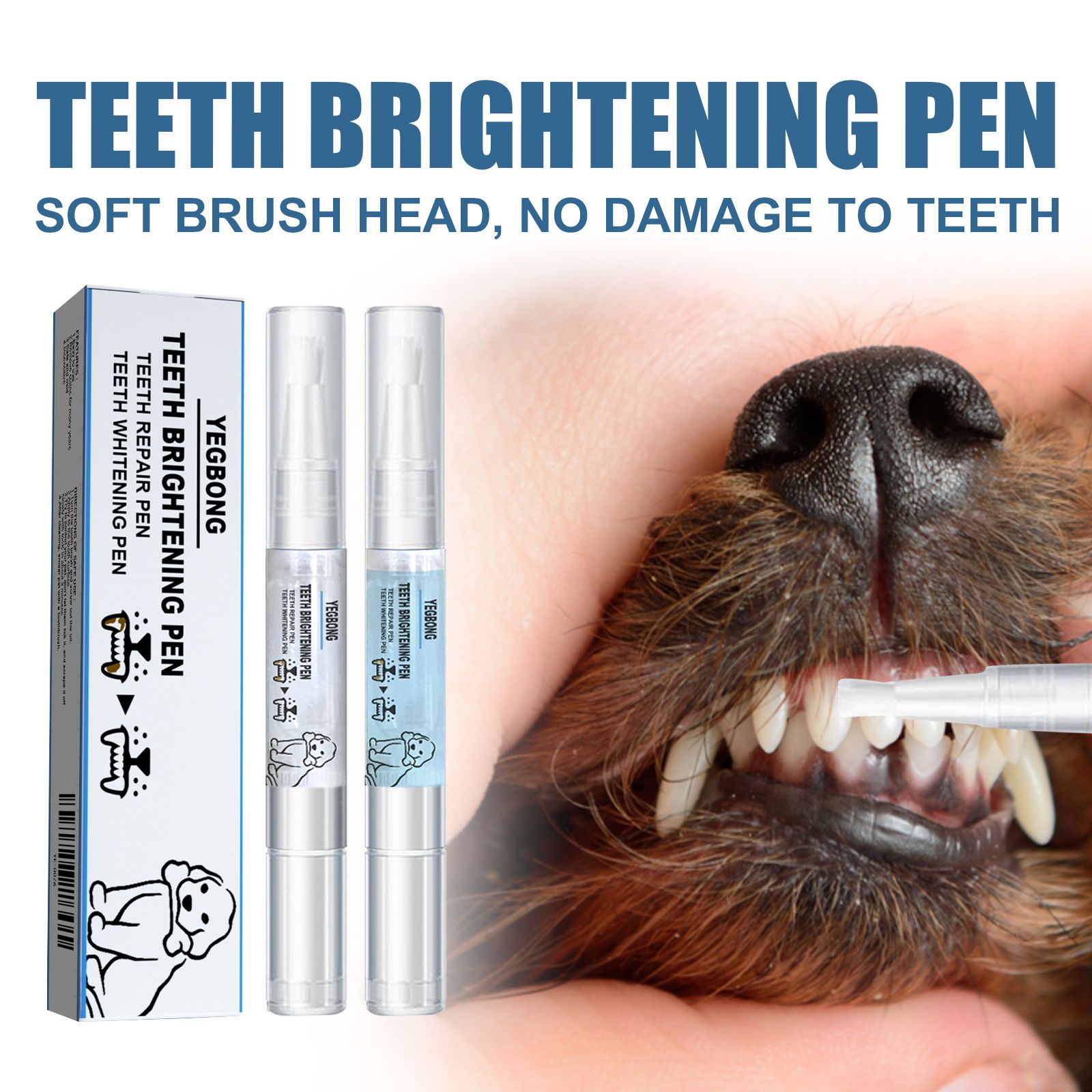 Pet Teeth Whitening Pen for Dogs and Cats
