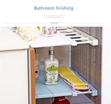 Adjustable Wall-Mounted Closet Organizer Shelf