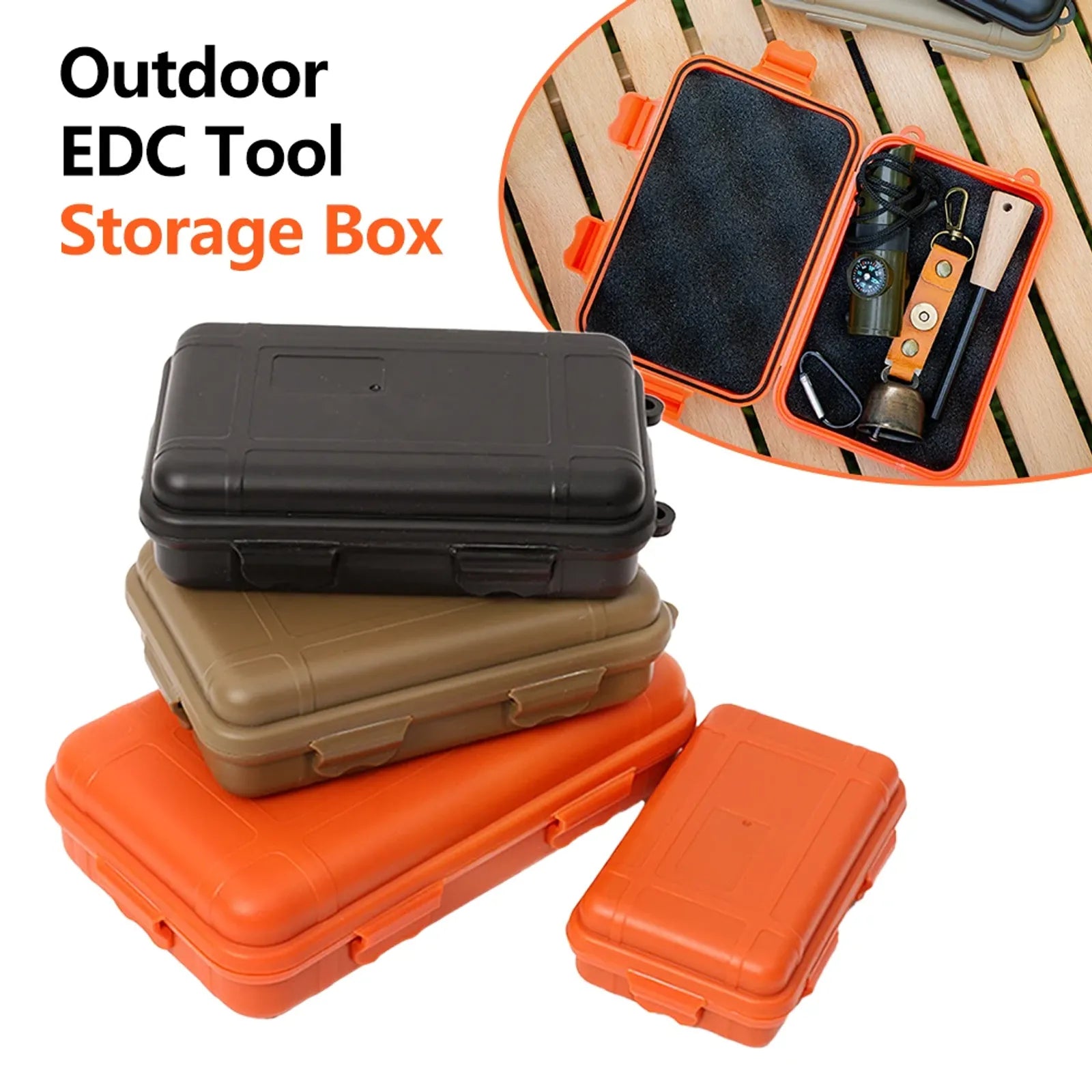 Multi-Function Wilderness Survival Equipment Box