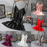 Sexy Lace Patchwork Nightgown for Women