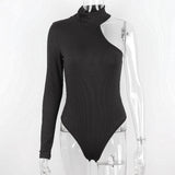 Candyhot Sexy Single Shoulder Bodysuit for Women